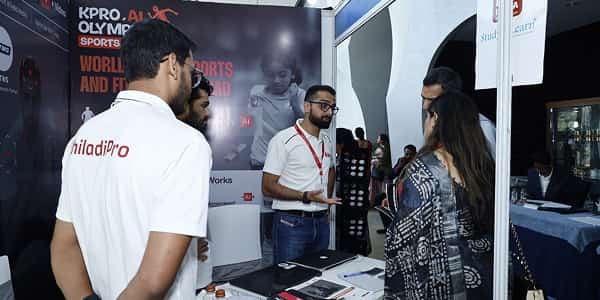 EGN Connect X education fair India â€“ school and university representatives at the event